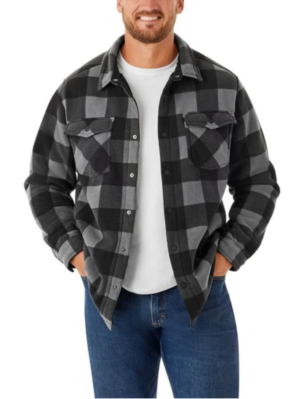 Member's Mark Men's Sherpa Lined Shacket